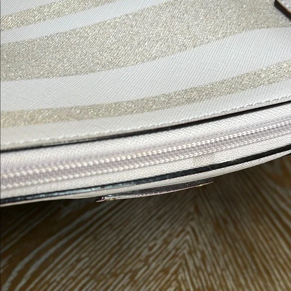 Kate Spate Haven Lane Glitter Striped Tote Lavender - Picture 15 of 15